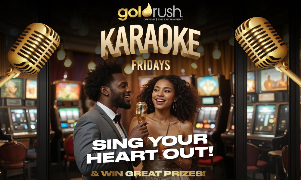 Sing and Win at Goldrush Potchefstroom Fridays
